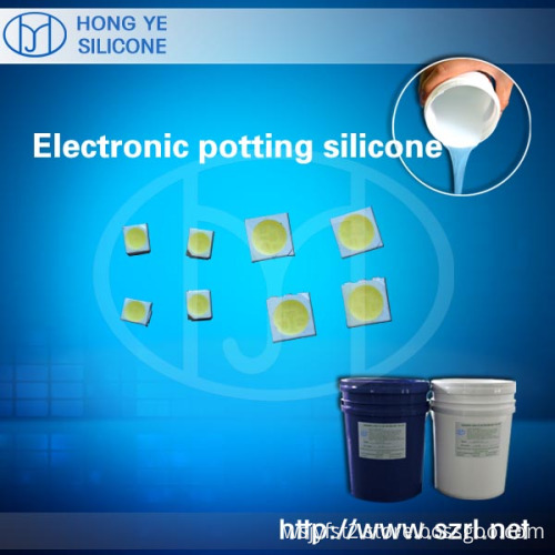 Electronic potting compound silicone rubber